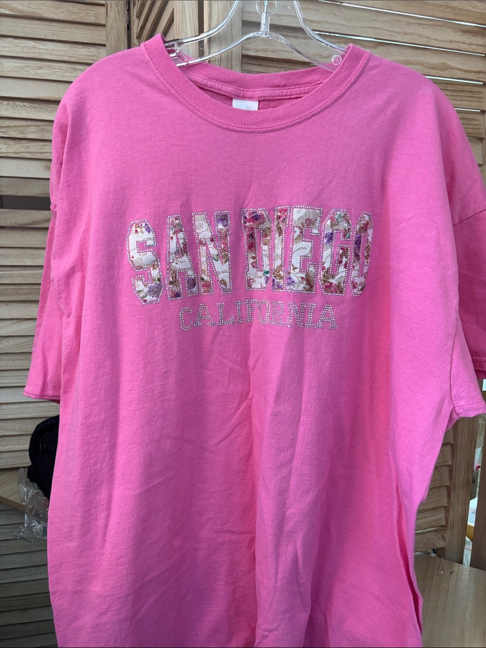 Pink San Diego California Graphic Tee 2X